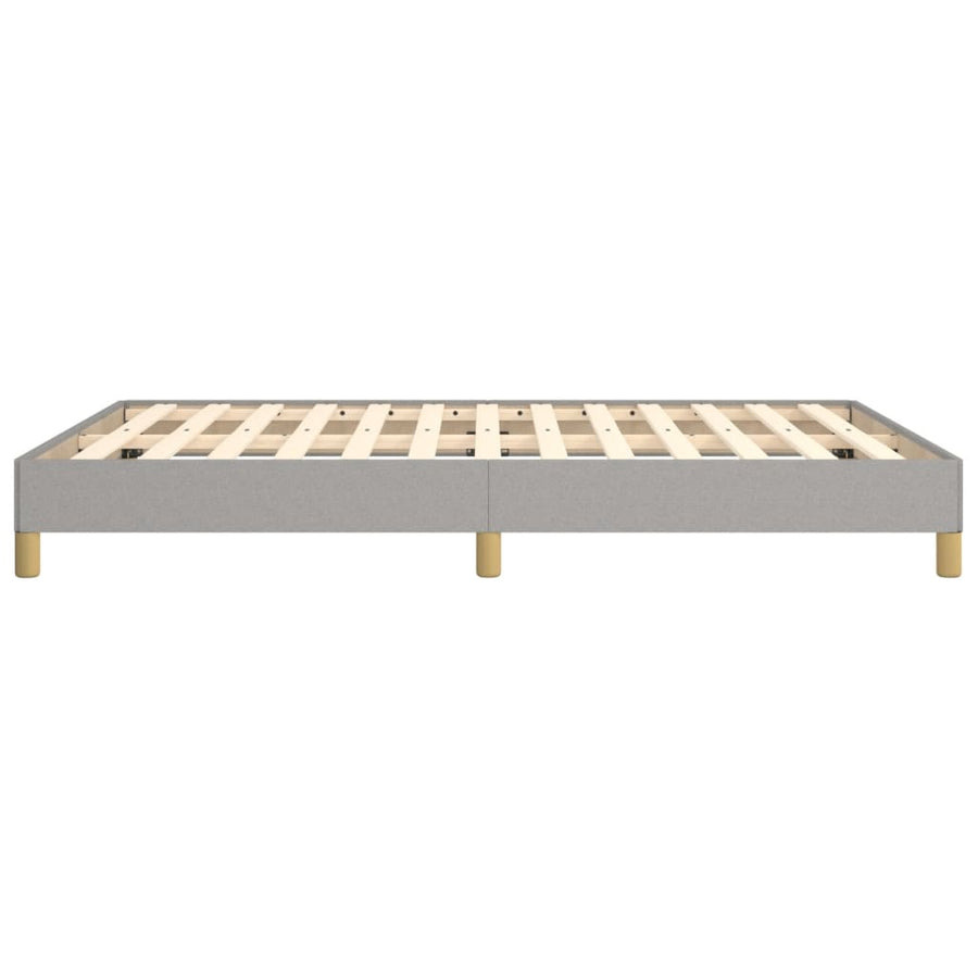 Bedframe Stof Lichtgrijs 160 x 200 cm 25 cm