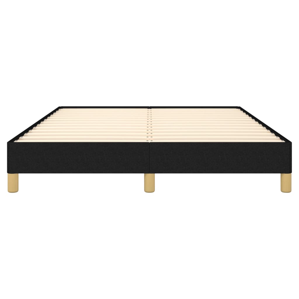 Bedframe Stof Zwart 160 x 200 cm 25 cm