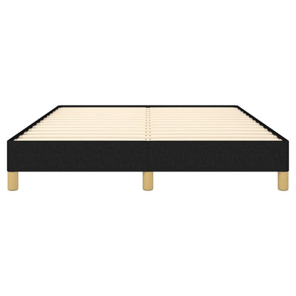 Bedframe Stof Zwart 160 x 200 cm 25 cm