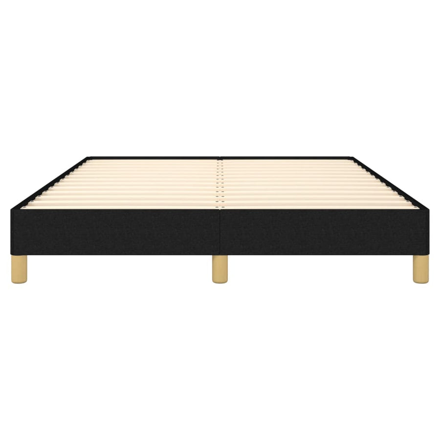 Bedframe Stof Zwart 160 x 200 cm 25 cm