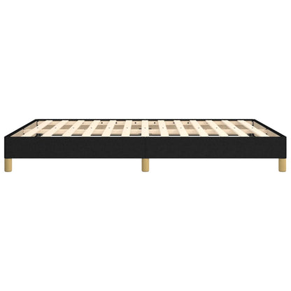Bedframe Stof Zwart 160 x 200 cm 25 cm