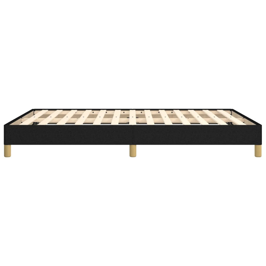 Bedframe Stof Zwart 160 x 200 cm 25 cm