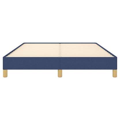 Bedframe Stof Blauw 160 x 200 cm 25 cm