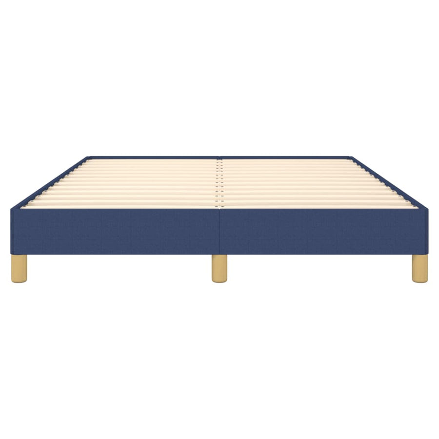 Bedframe Stof Blauw 160 x 200 cm 25 cm