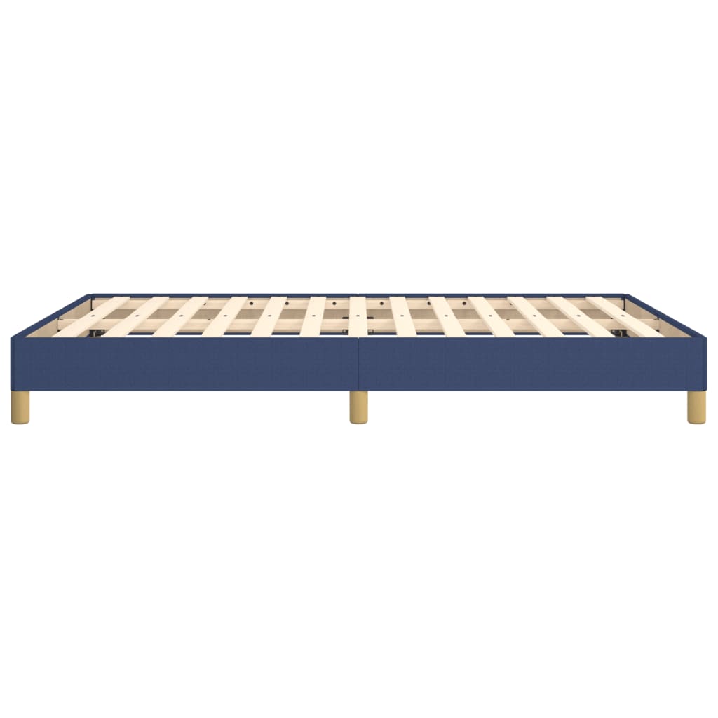 Bedframe Stof Blauw 160 x 200 cm 25 cm