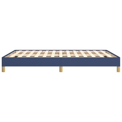 Bedframe Stof Blauw 160 x 200 cm 25 cm