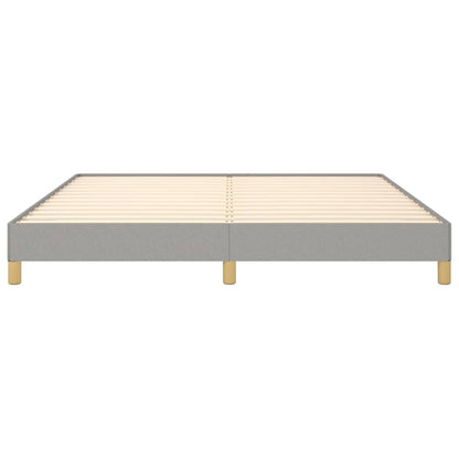 Bedframe Stof Lichtgrijs 180 x 200 cm 25 cm