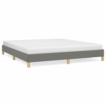 Bedframe Stof Donkergrijs 180 x 200 cm 25 cm