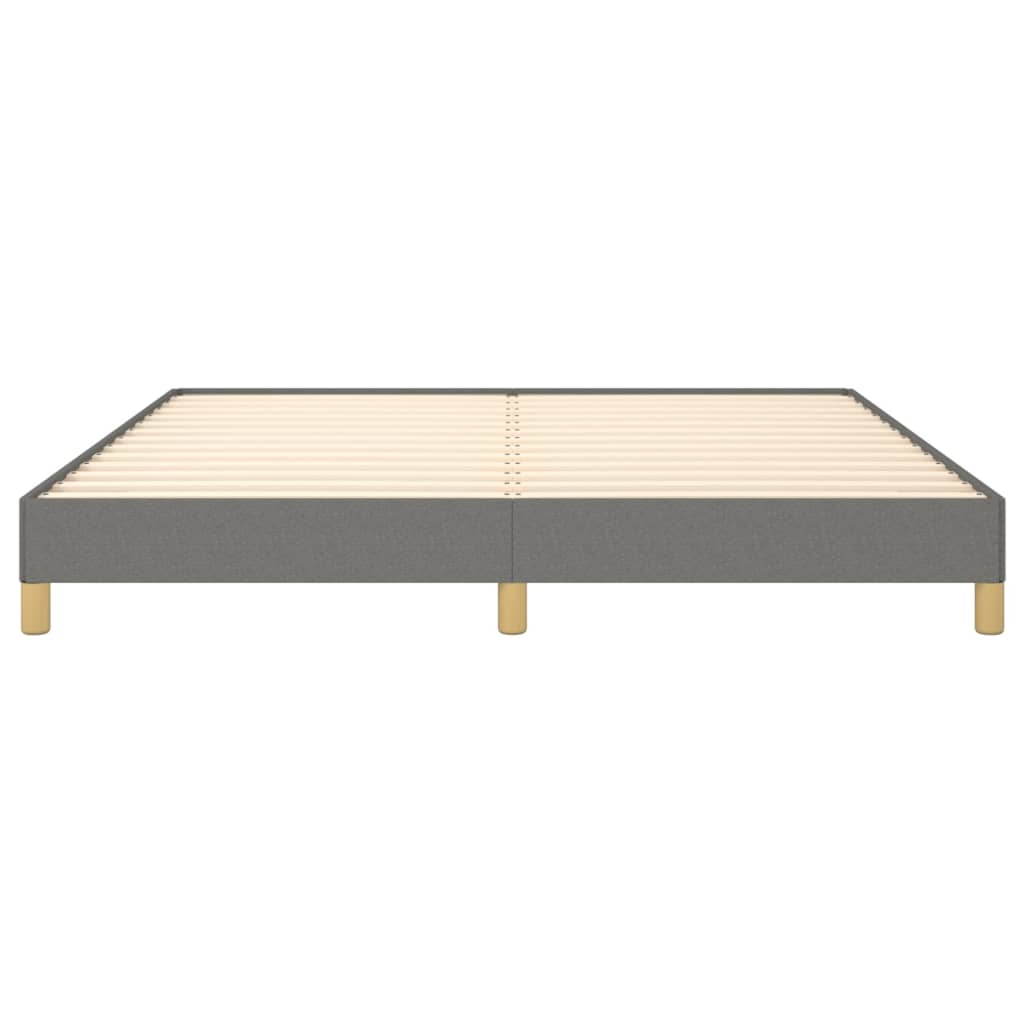 Bedframe Stof Donkergrijs 180 x 200 cm 25 cm