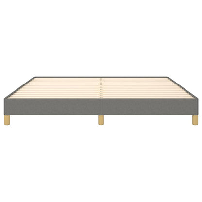 Bedframe Stof Donkergrijs 180 x 200 cm 25 cm