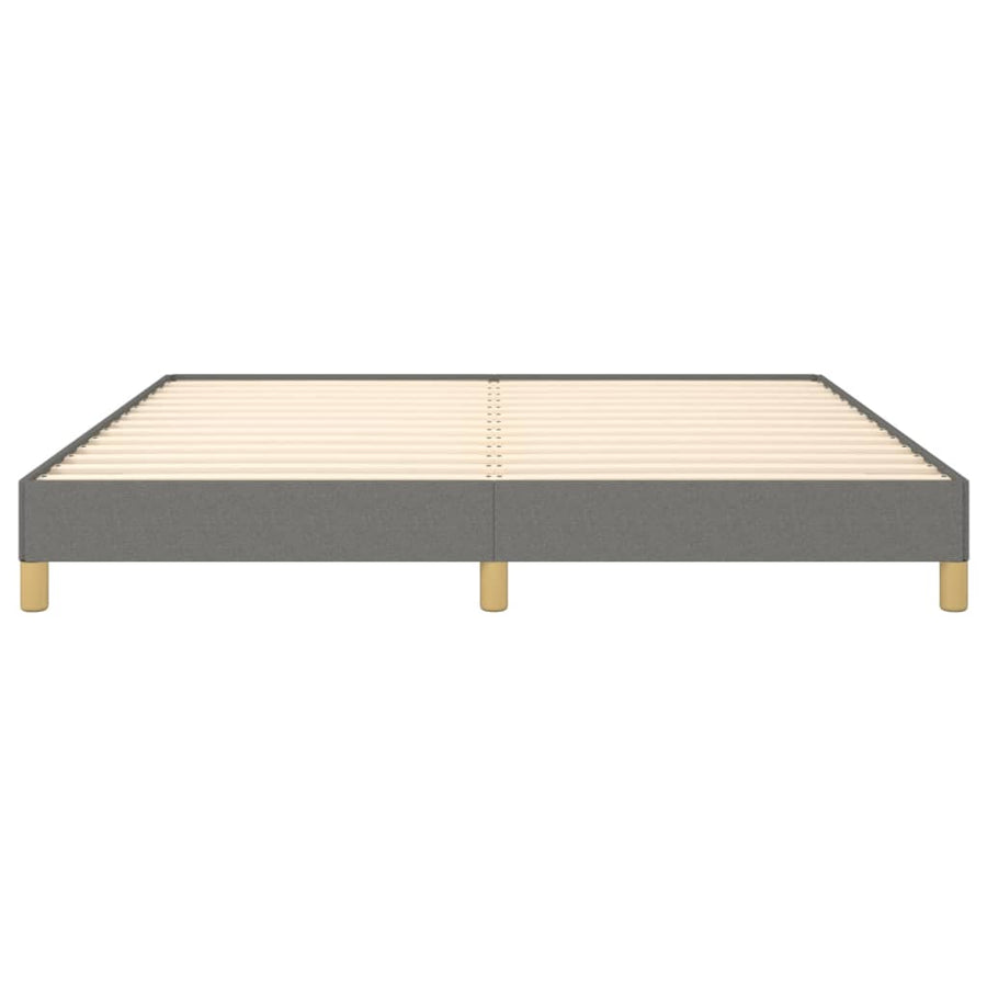 Bedframe Stof Donkergrijs 180 x 200 cm 25 cm