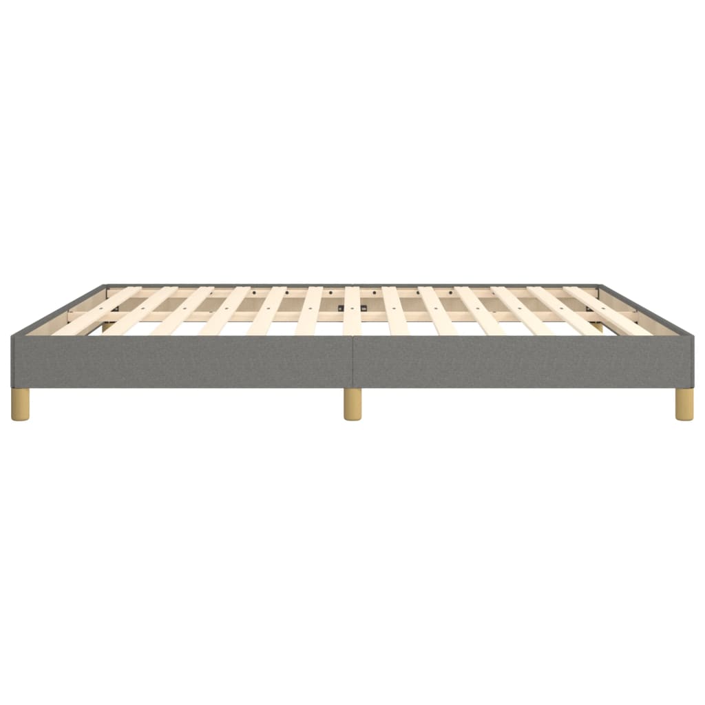 Bedframe Stof Donkergrijs 180 x 200 cm 25 cm