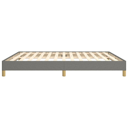 Bedframe Stof Donkergrijs 180 x 200 cm 25 cm