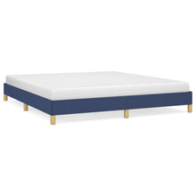 Bedframe Stof Blauw 180 x 200 cm 25 cm