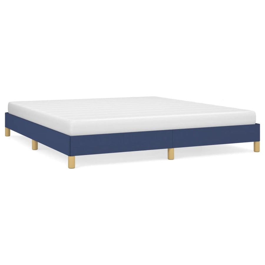 Bedframe Stof Blauw 180 x 200 cm 25 cm