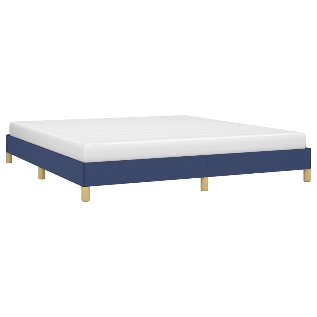 Bedframe Stof Blauw 180 x 200 cm 25 cm