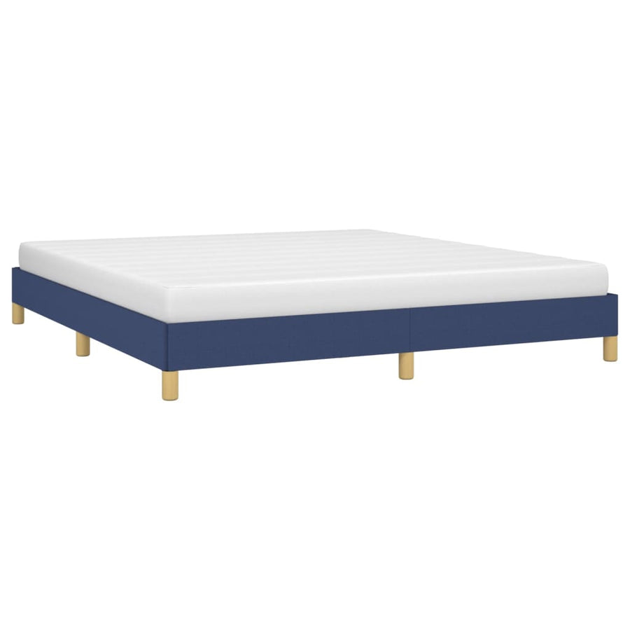 Bedframe Stof Blauw 180 x 200 cm 25 cm