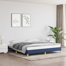 Bedframe Stof Blauw 180 x 200 cm 25 cm