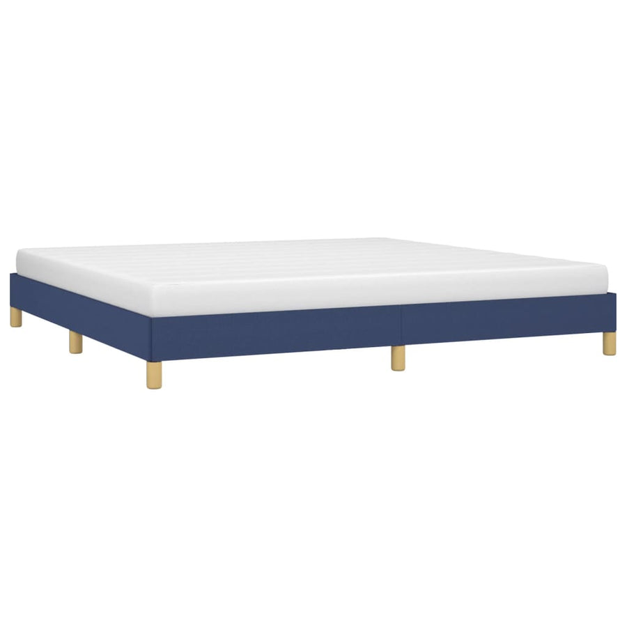 Bedframe Stof Blauw 200 x 200 cm 25 cm