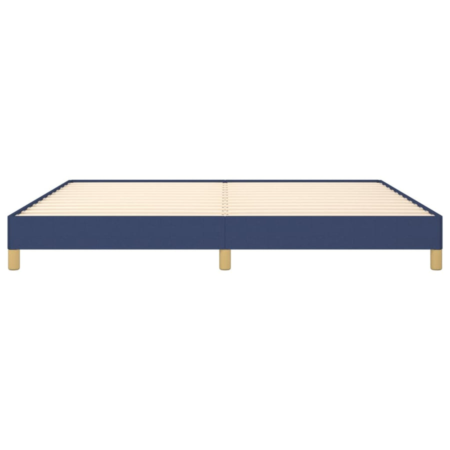 Bedframe Stof Blauw 200 x 200 cm 25 cm