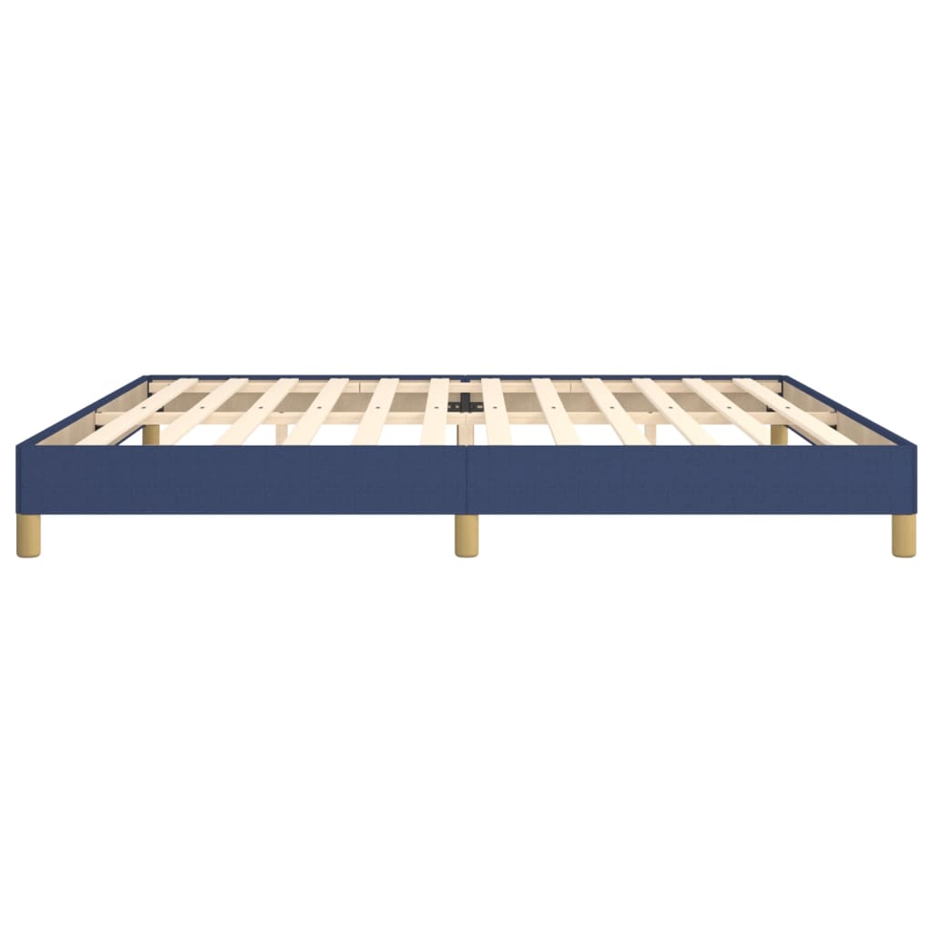Bedframe Stof Blauw 200 x 200 cm 25 cm