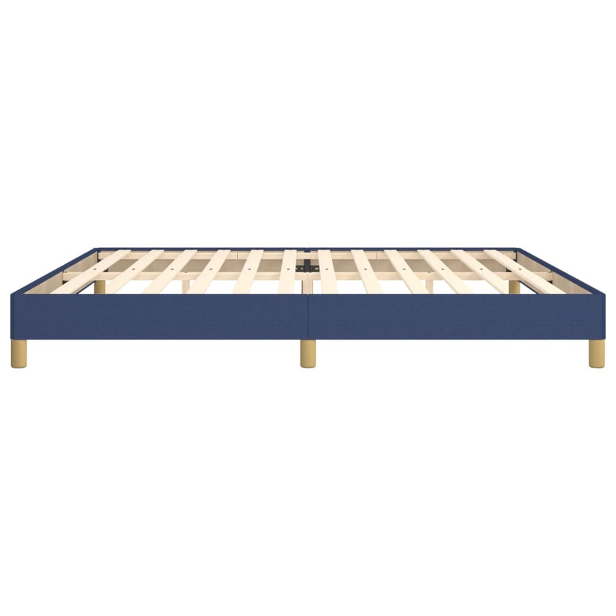 Bedframe Stof Blauw 200 x 200 cm 25 cm