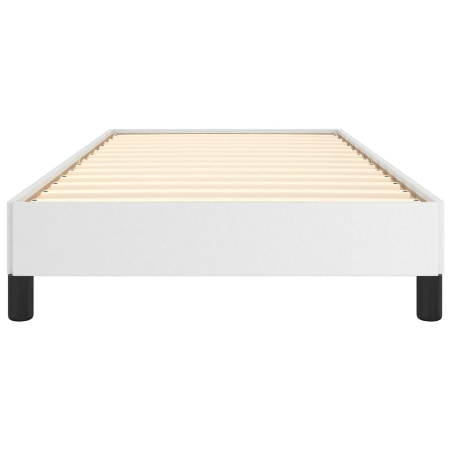 Bedframe Kunstleer Wit 80 x 200 cm 25 cm