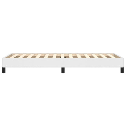 Bedframe Kunstleer Wit 80 x 200 cm 25 cm