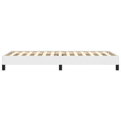 Bedframe Kunstleer Wit 90 x 190 cm 25 cm