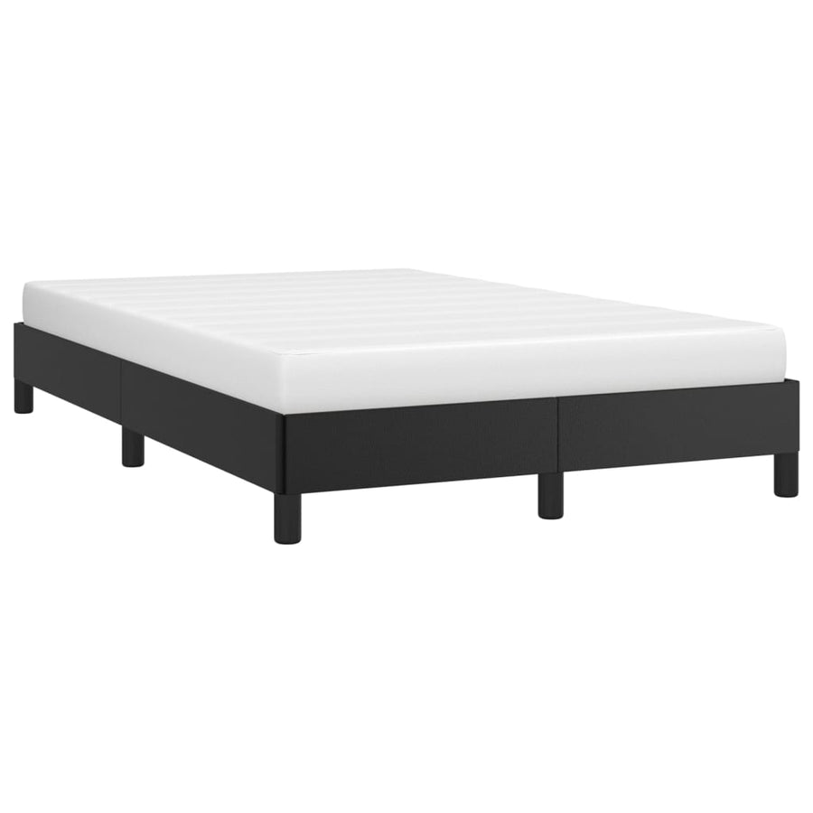 Bedframe Kunstleer Zwart 120 x 200 cm 25 cm
