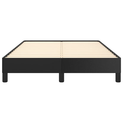Bedframe Kunstleer Zwart 120 x 200 cm 25 cm