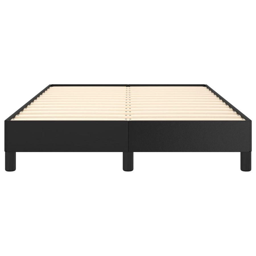 Bedframe Kunstleer Zwart 120 x 200 cm 25 cm