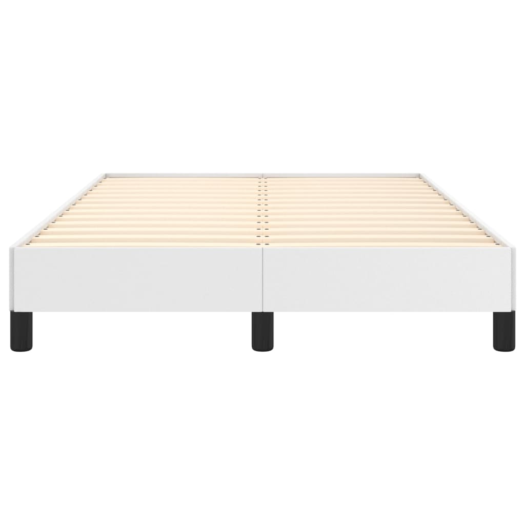 Bedframe Kunstleer Wit 120 x 200 cm 25 cm