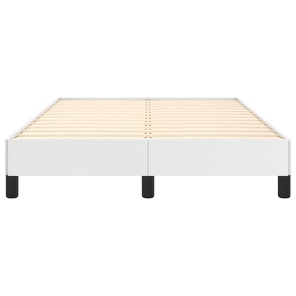 Bedframe Kunstleer Wit 120 x 200 cm 25 cm
