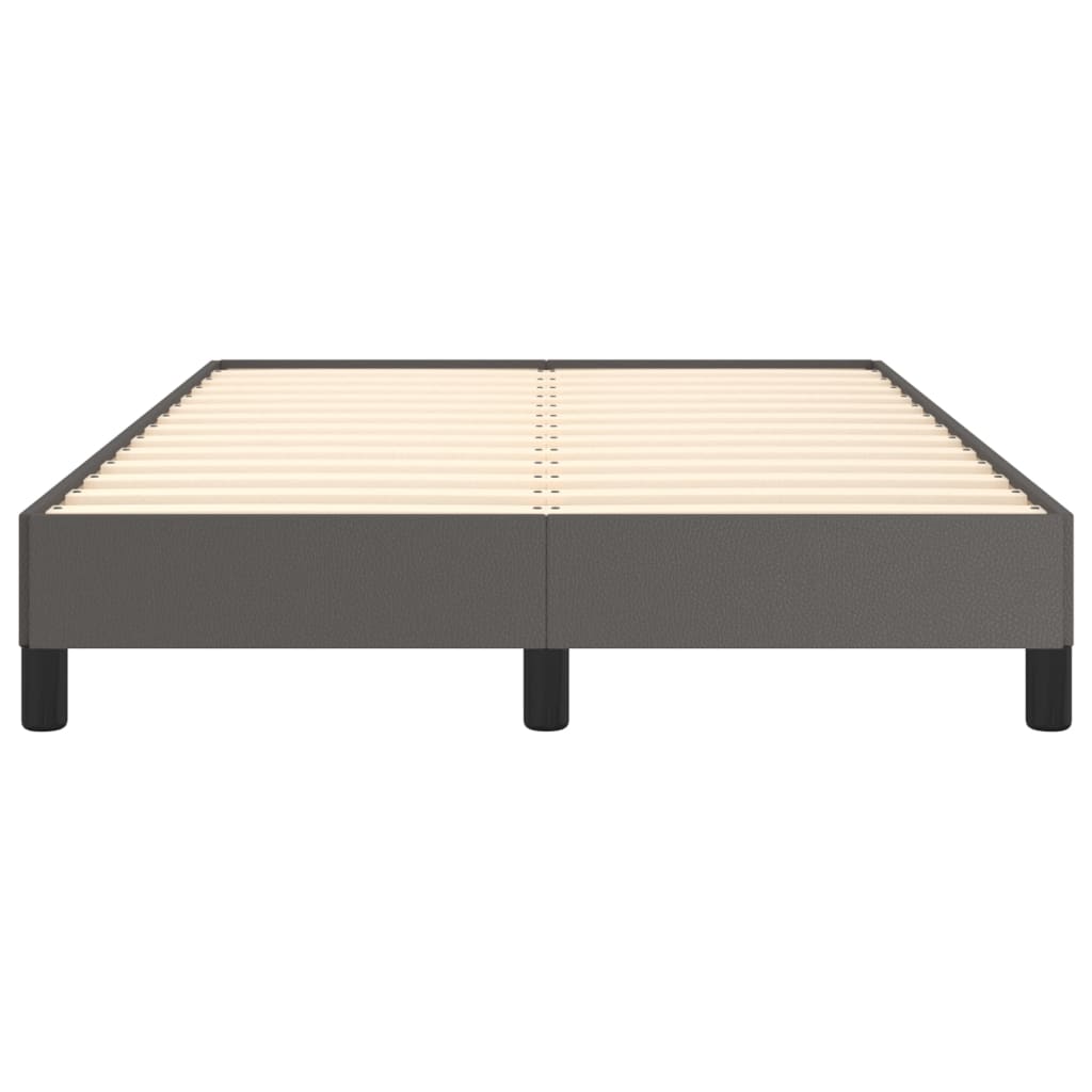 Bedframe kunstleer grijs 120x200 cm 120 x 200 cm 25 cm