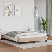 Bedframe kunstleer cappuccino 140x190 cm