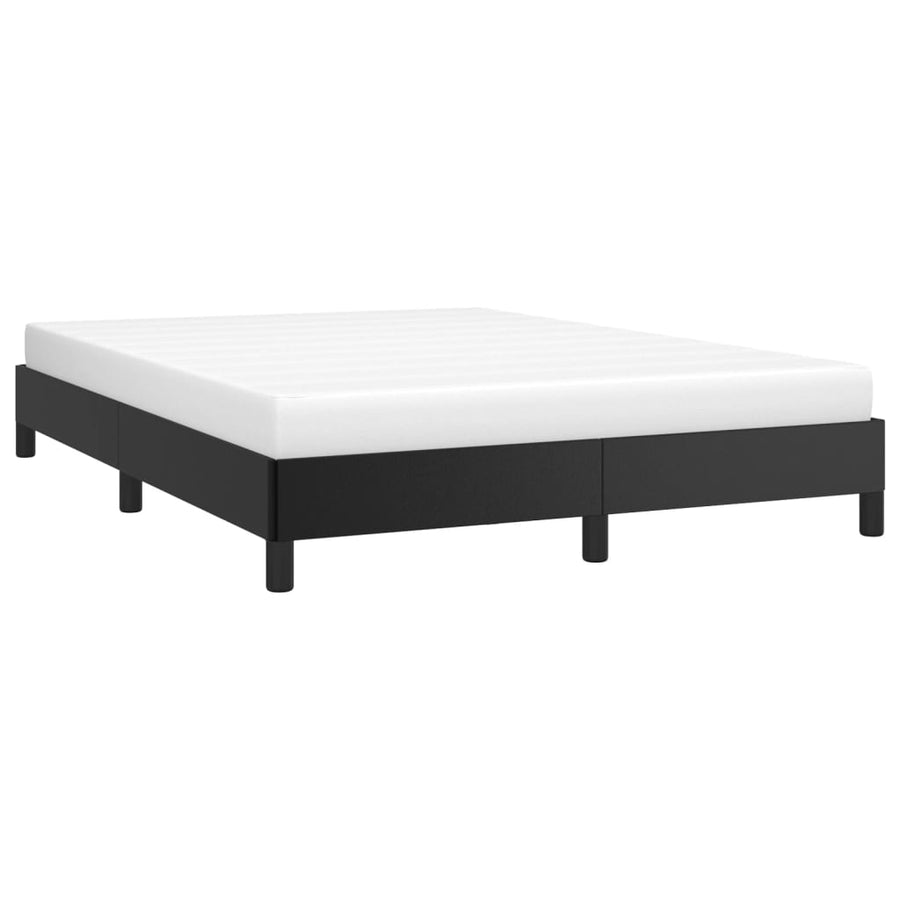 Bedframe Kunstleer Zwart 140 x 200 cm 25 cm