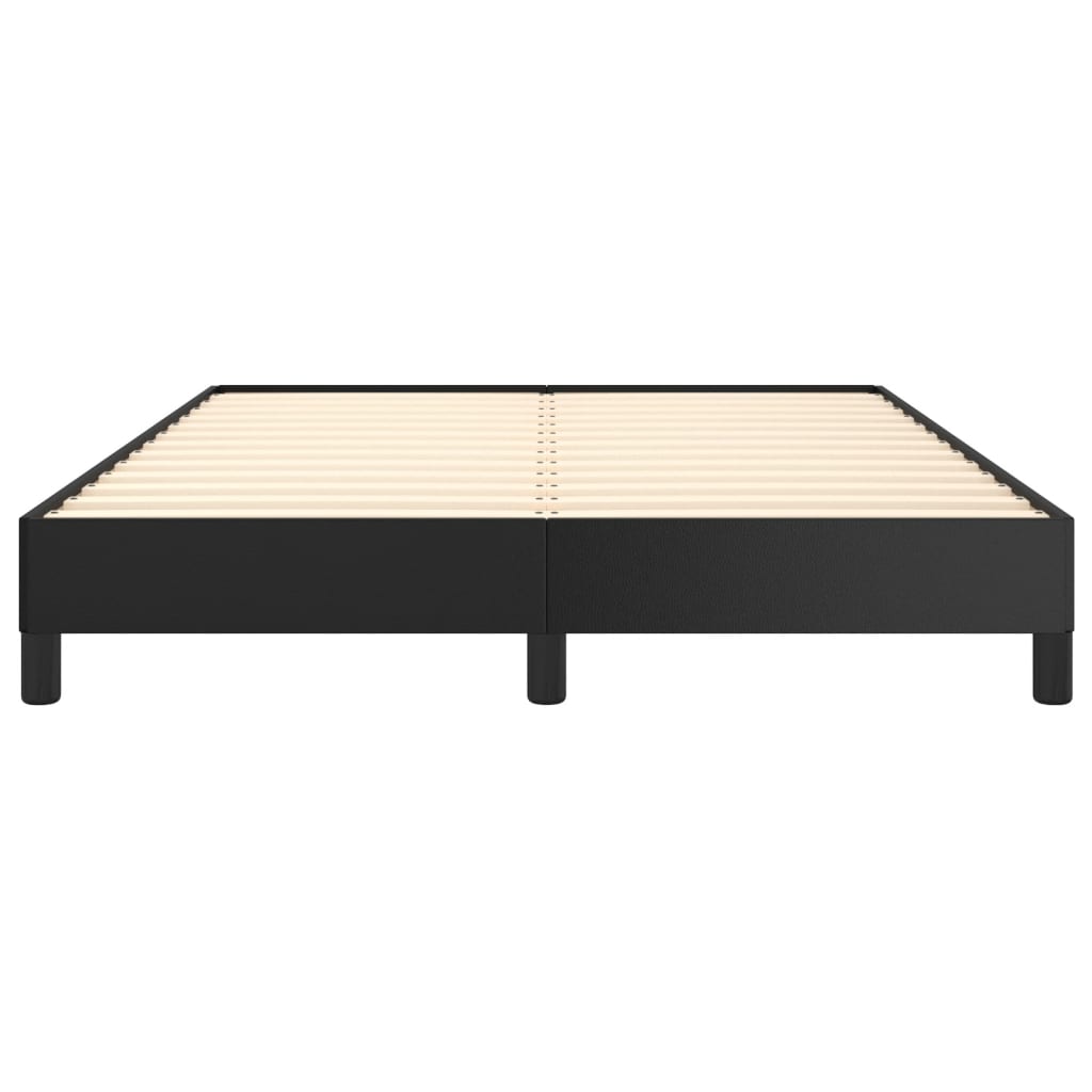 Bedframe Kunstleer Zwart 140 x 200 cm 25 cm