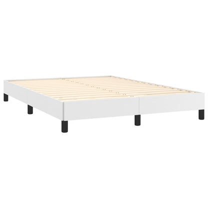 Bedframe Kunstleer Wit 140 x 200 cm 25 cm