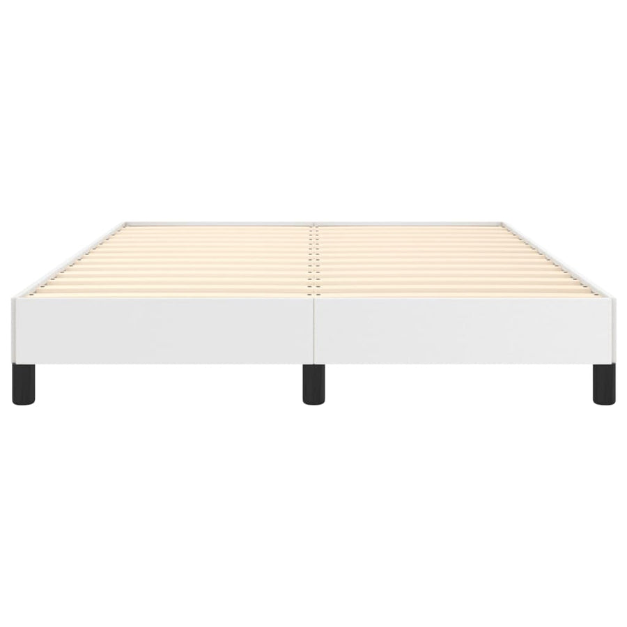 Bedframe Kunstleer Wit 140 x 200 cm 25 cm