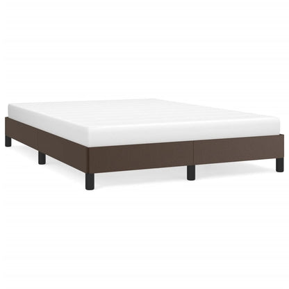 Bedframe Kunstleer Bruin 140 x 200 cm 25 cm