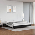 Faux leather black bed frame 180x200 cm