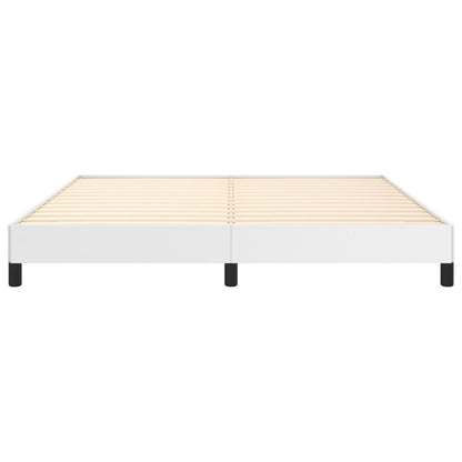 Bedframe Kunstleer Wit 180 x 200 cm 25 cm
