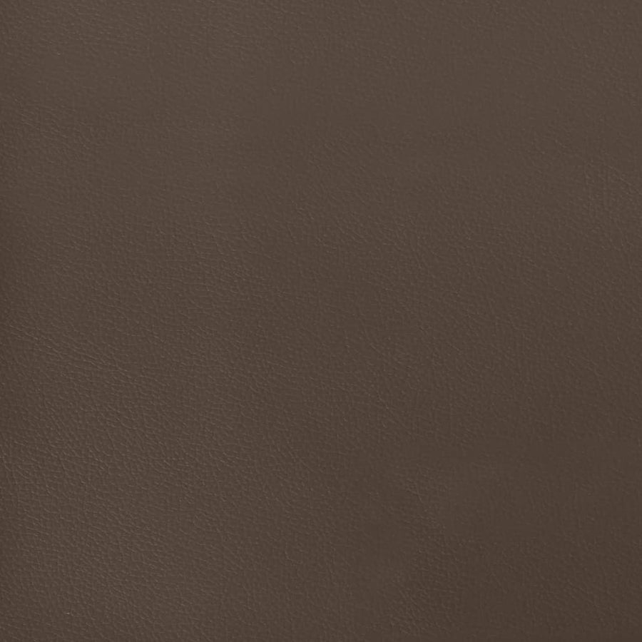 Bedframe Kunstleer Bruin 180 x 200 cm 25 cm