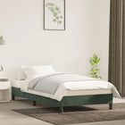 Bedframe 90x190 cm fluweel donkergroen