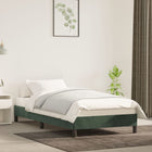 Bedframe 90x200 cm fluweel donkergroen