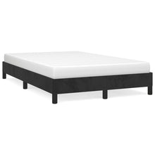 Bedframe Fluweel Zwart 120 x 200 cm 25 cm