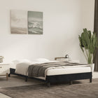 Bedframe 120x200 cm fluweel zwart