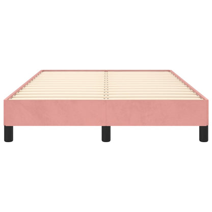 Bedframe Fluweel Roze 120 x 200 cm 25 cm