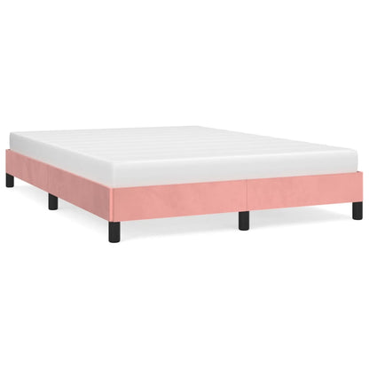 Bedframe Fluweel Roze 140 x 200 cm 25 cm